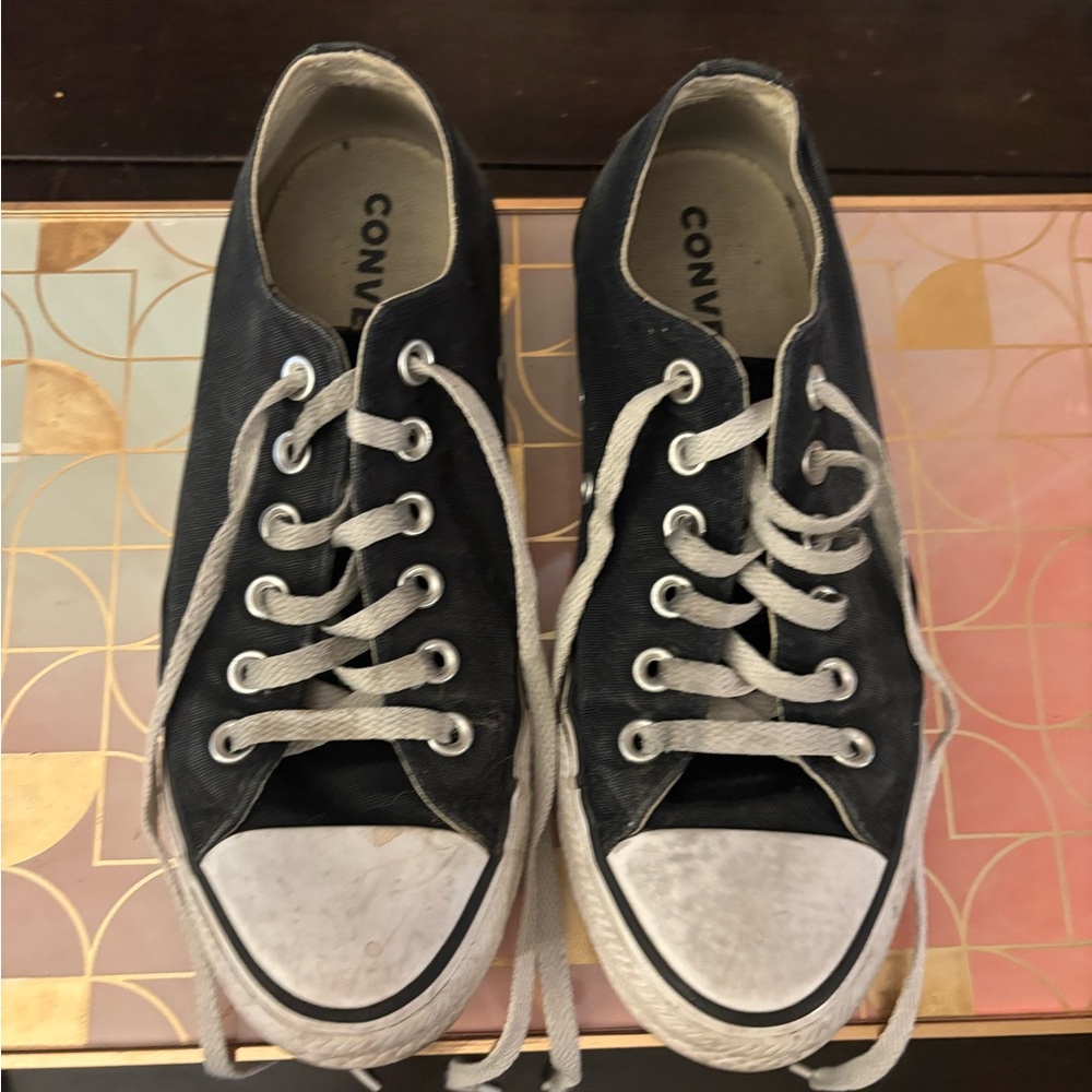 Converse | Black Low-Top Sneakers
